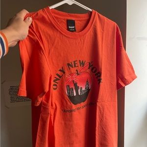 orange OnlyNY big apple shirt